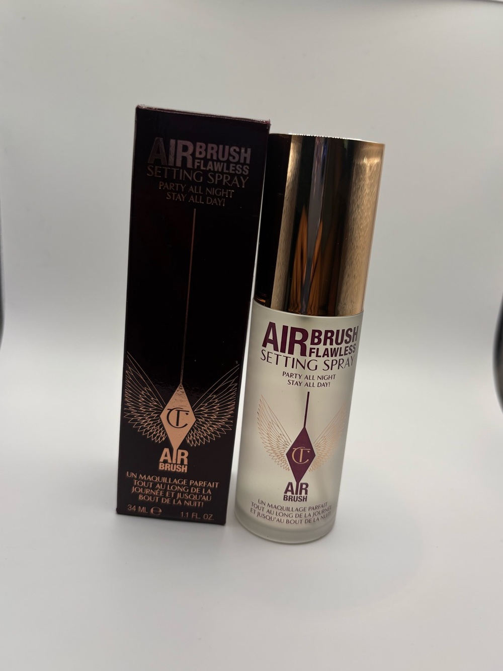 Charlotte Tilbury Airbrush Flawless Setting Spray 1.1oz Brand New in Box!!